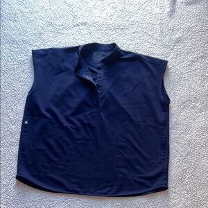 Figs Deep Blue Women's Scrub Top